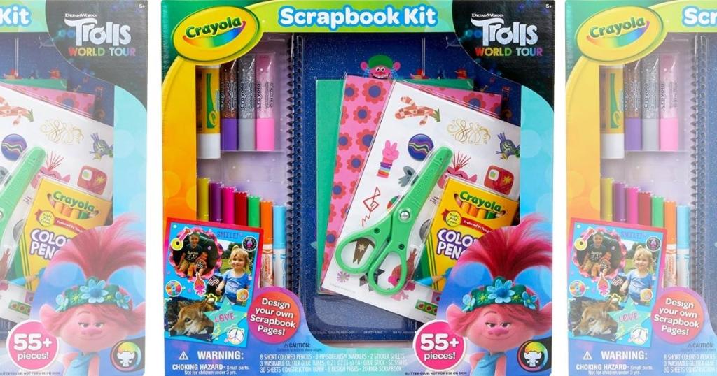 Crayola Trolls 2 Scrapbook Kit Only $6 on Walmart.com (Regularly $17)